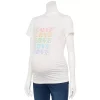 Maternity Sonoma Goods For Life® Short Sleeve Crewneck Tee -Sonoma Clothing Store 5724336