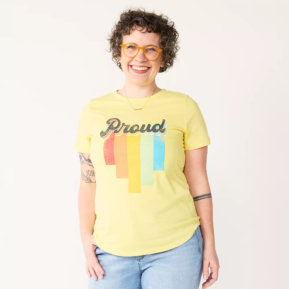 Women's Sonoma Goods For Life® Pride Graphic Tee 3 Women's Sonoma Goods For Life® Pride Graphic Tee