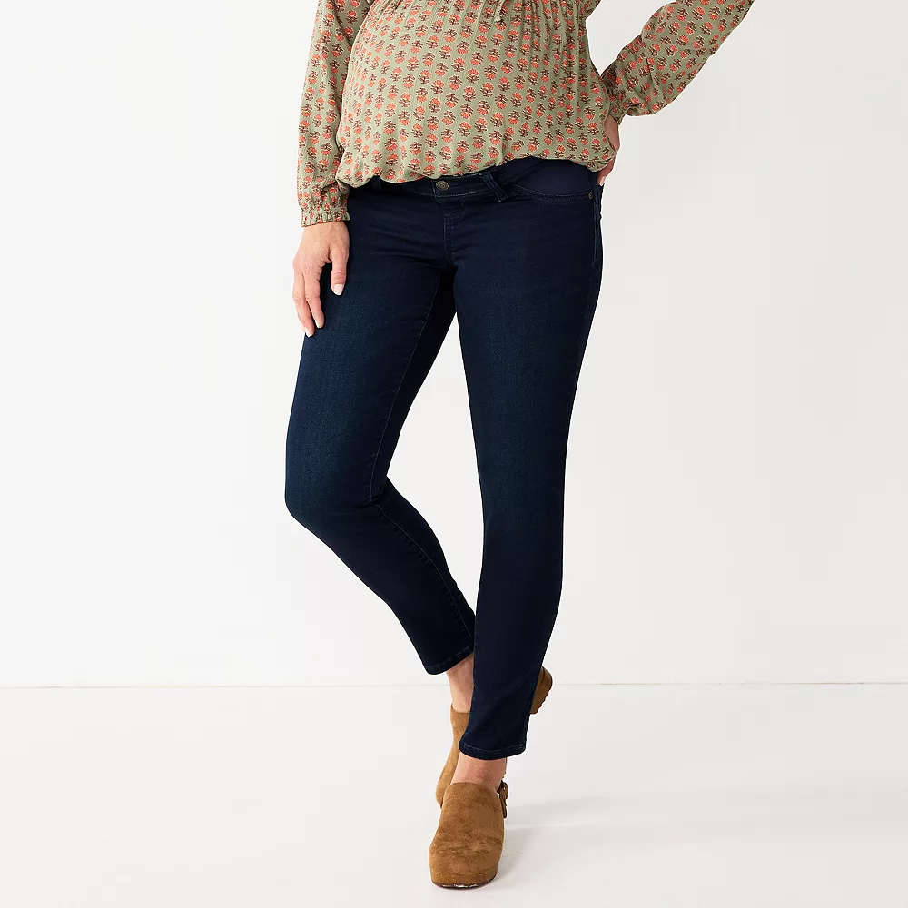 Maternity Sonoma Goods For Life® Side Panel Belly Band Jeggings 3 Maternity Sonoma Goods For Life® Side Panel Belly Band Jeggings