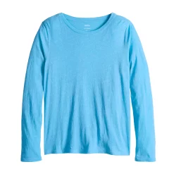 Women's Sonoma Goods For Life® Adaptive & Easy Dressing Everyday Long Sleeve Top 30 Women's Sonoma Goods For Life® Adaptive & Easy Dressing Everyday Long Sleeve Top -Sonoma Clothing Store 5816132 Light Blue