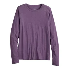 Women's Sonoma Goods For Life® Adaptive & Easy Dressing Everyday Long Sleeve Top 27 Women's Sonoma Goods For Life® Adaptive & Easy Dressing Everyday Long Sleeve Top -Sonoma Clothing Store 5816132 Purple