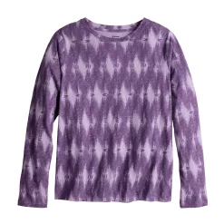 Women's Sonoma Goods For Life® Adaptive & Easy Dressing Everyday Long Sleeve Top 23 Women's Sonoma Goods For Life® Adaptive & Easy Dressing Everyday Long Sleeve Top -Sonoma Clothing Store 5816132 Purple Geo