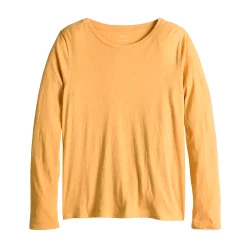 Women's Sonoma Goods For Life® Adaptive & Easy Dressing Everyday Long Sleeve Top 31 Women's Sonoma Goods For Life® Adaptive & Easy Dressing Everyday Long Sleeve Top -Sonoma Clothing Store 5816132 Texture Gold