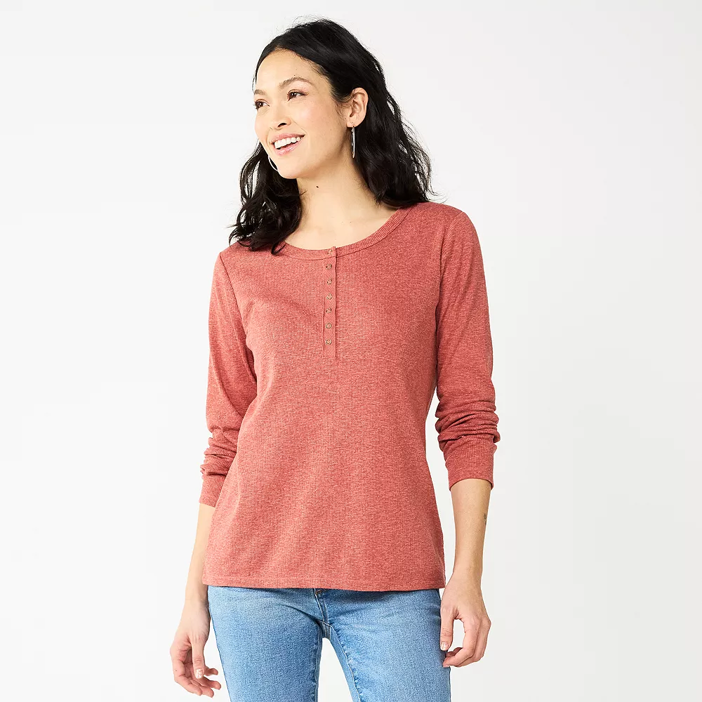 Women's Sonoma Goods For Life® Essential Henley Top 10 Women's Sonoma Goods For Life® Essential Henley Top - Image 8