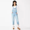 Women's Sonoma Goods For Life® Cropped Jean Overalls