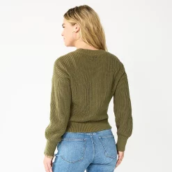 Women's Sonoma Goods For Life® Button-Front Cardigan -Sonoma Clothing Store 5904013 ALT