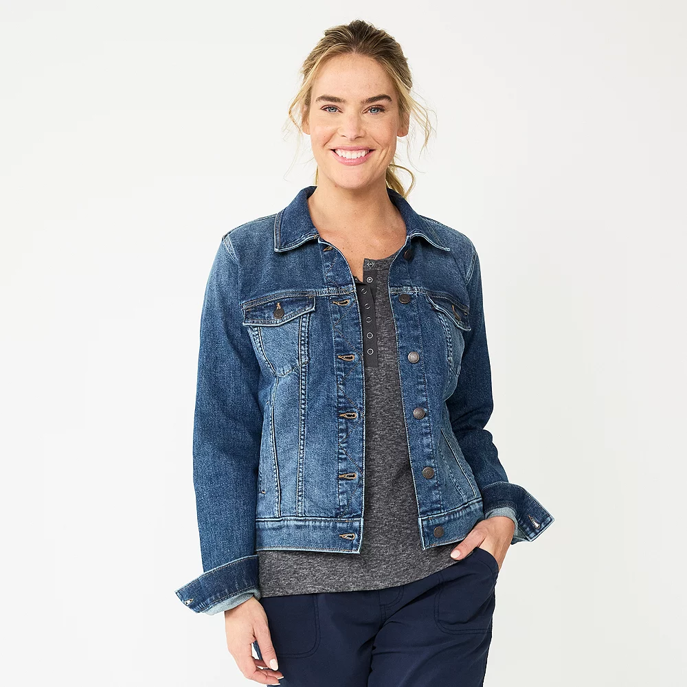 Women's Sonoma Goods For Life® Denim Jacket 4 Women's Sonoma Goods For Life® Denim Jacket - Image 2