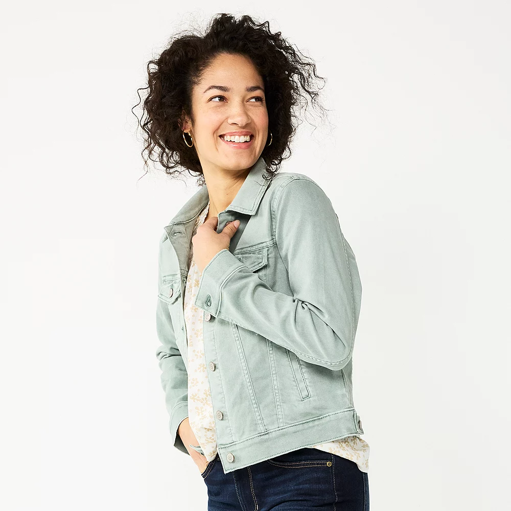 Women's Sonoma Goods For Life® Denim Jacket 7 Women's Sonoma Goods For Life® Denim Jacket - Image 5