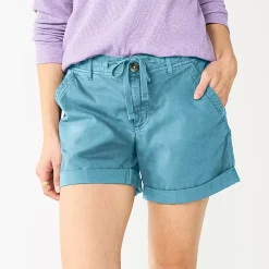 Women's Sonoma Goods For Life® Utility Shorts -Sonoma Clothing Store 5927776 Light Blue