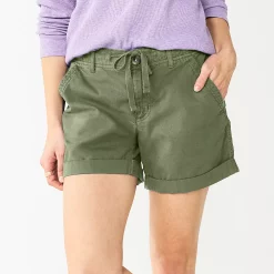 Women's Sonoma Goods For Life® Utility Shorts -Sonoma Clothing Store 5927776 Olive