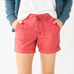 Women's Sonoma Goods For Life® Utility Shorts -Sonoma Clothing Store 5927776 Pink