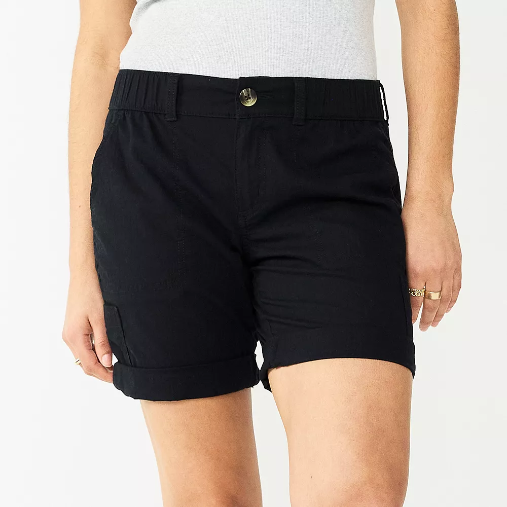 Petite Sonoma Goods For Life® Utility Bermuda Shorts 5 Petite Sonoma Goods For Life® Utility Bermuda Shorts - Image 3