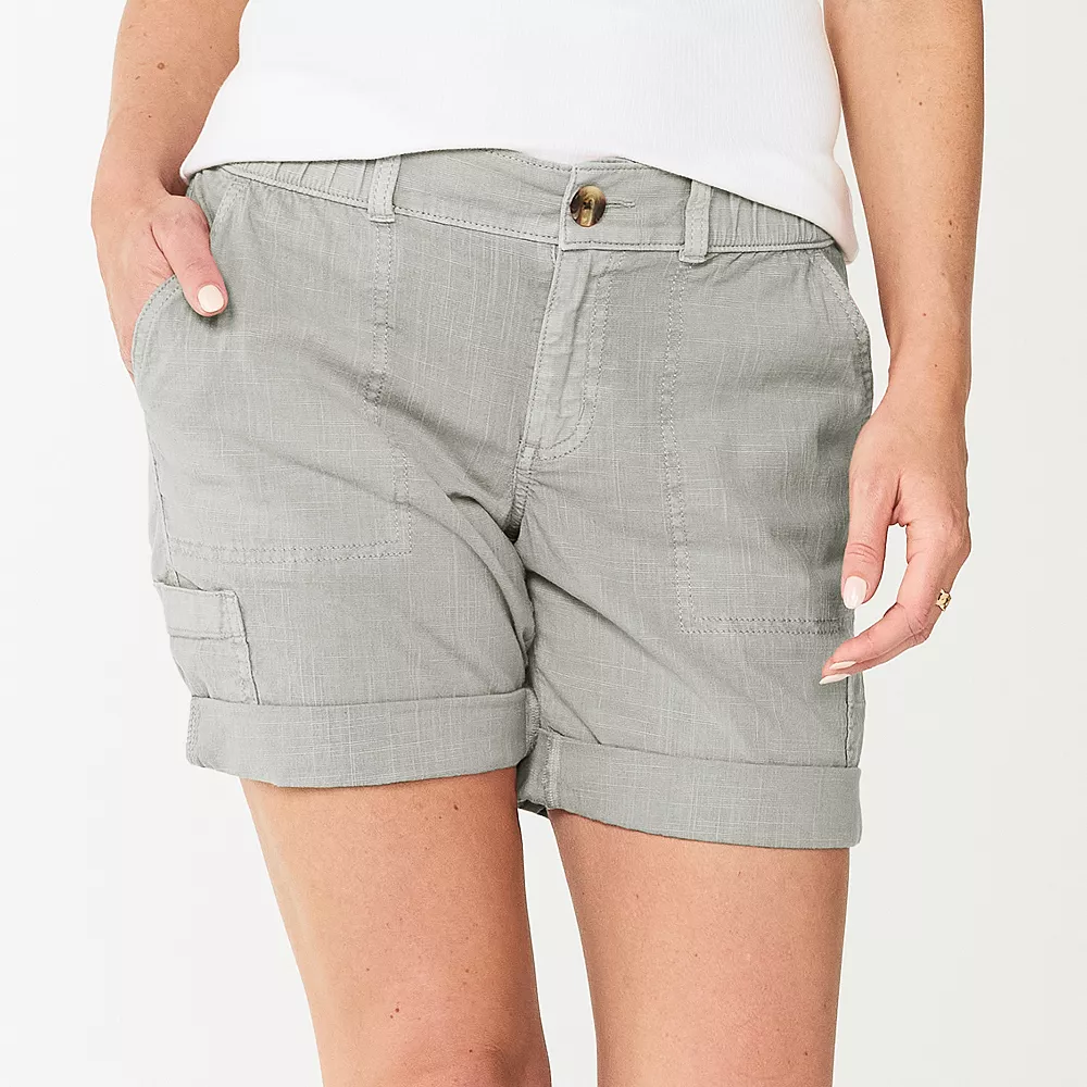 Petite Sonoma Goods For Life® Utility Bermuda Shorts 6 Petite Sonoma Goods For Life® Utility Bermuda Shorts - Image 4