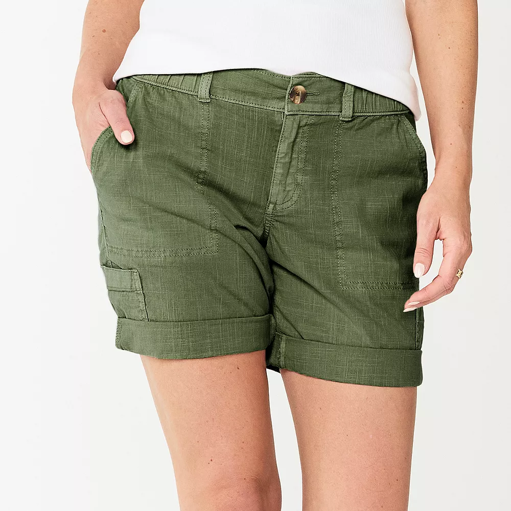 Petite Sonoma Goods For Life® Utility Bermuda Shorts 4 Petite Sonoma Goods For Life® Utility Bermuda Shorts - Image 2