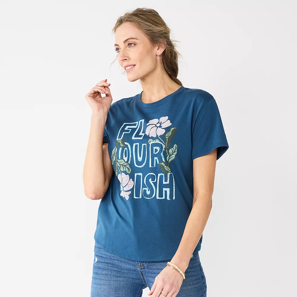 Women's Sonoma Goods For Life® Relaxed Graphic Tee 4 Women's Sonoma Goods For Life® Relaxed Graphic Tee - Image 2