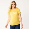 Maternity Sonoma Goods For Life® Fitted Crewneck Graphic Tee 2 Maternity Sonoma Goods For Life® Fitted Crewneck Graphic Tee -Sonoma Clothing Store 6120299 Happy Mama