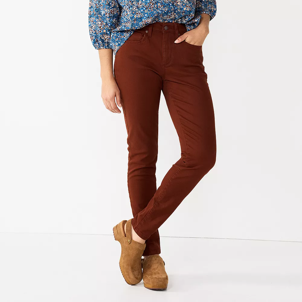 Women's Sonoma Goods For Life® Curvy High-Waisted Skinny Jeans 9 Women's Sonoma Goods For Life® Curvy High-Waisted Skinny Jeans - Image 7